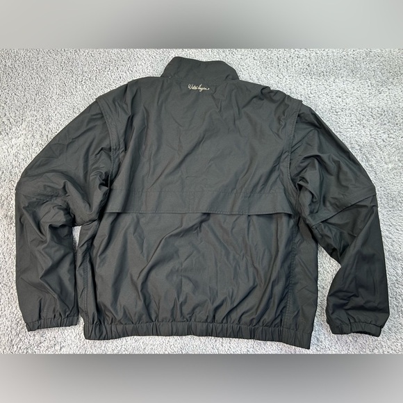 Walter Hagen Jacket Mens XL Windbreaker Half Zip Pullover Zip Off Sleeves Vest - Picture 4 of 6